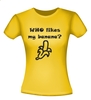 foto 2 who likes my banana t-shirt