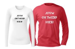 Maak je unieke Longsleeve T-shirt