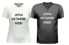 Maak je unieke V-hals T-shirt